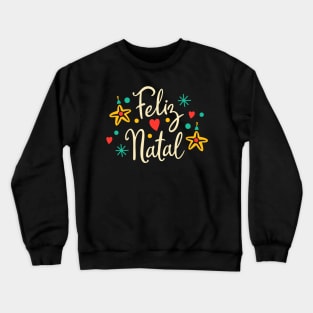 Hand drawn christmas wishes lettering Crewneck Sweatshirt